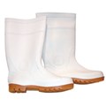 White Concrete Boots